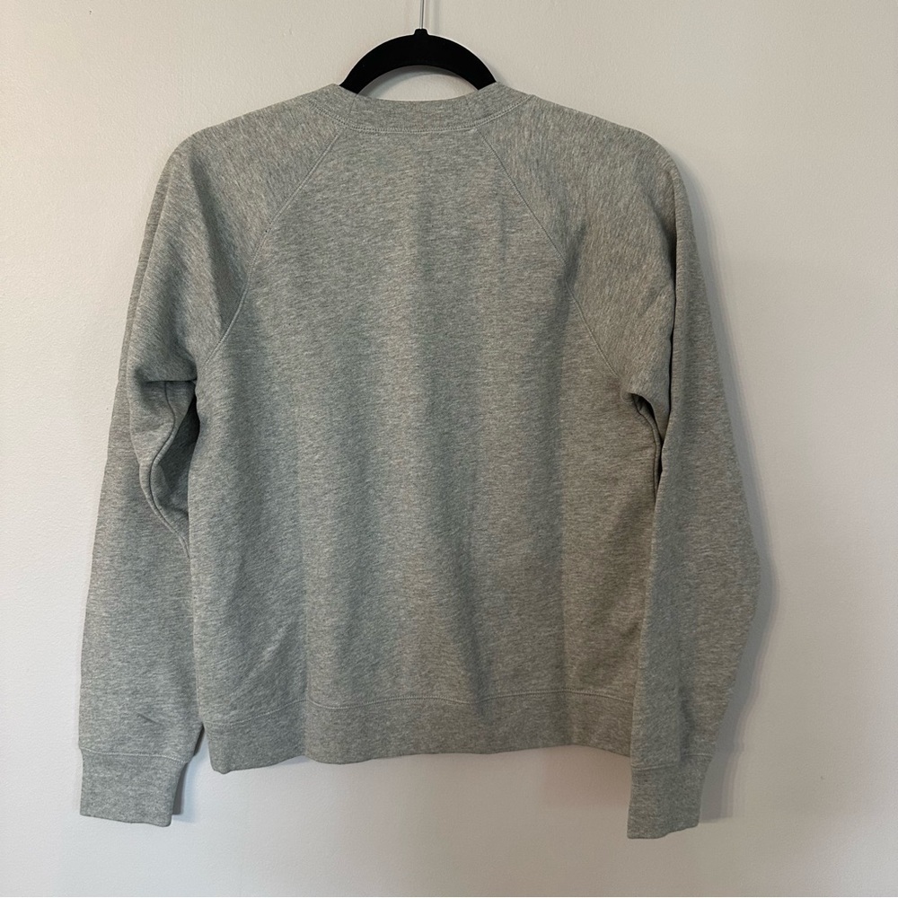 Everlane Grey Long Sleeve Cotton Crewneck 100% Human Sweatshirt Sz XS NWOT - Picture 7 of 7